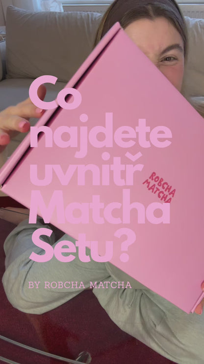 Matcha Set Pink Glass